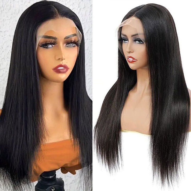 13x4 Full Frontal Lace Straight Human Hair Wig - Superlovehair